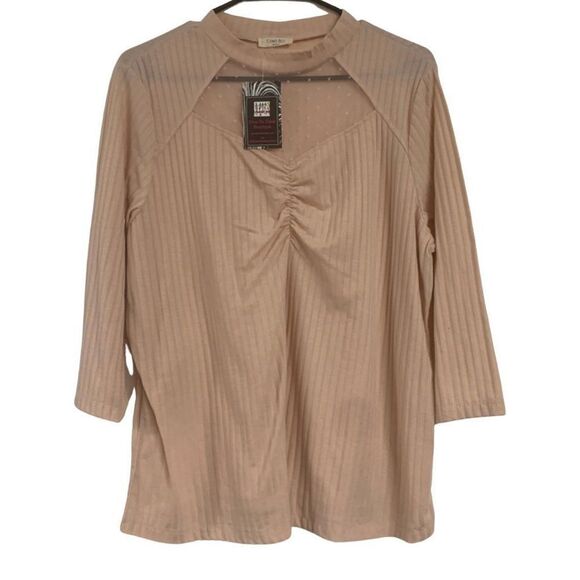 Plus Soze Lace Accent Sweater - Picture 1 of 5